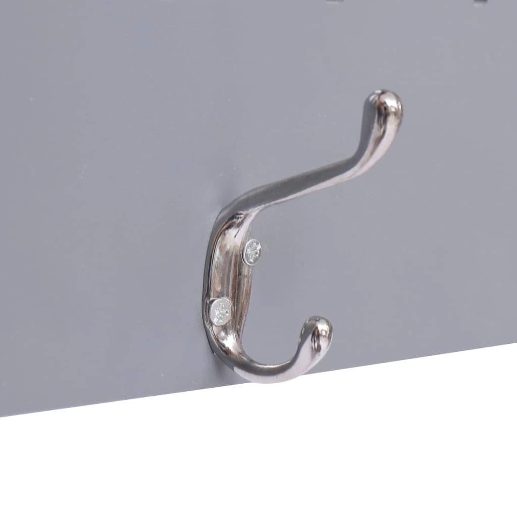 Wandgarderobe Family Grau 74 X 29,5 Cm