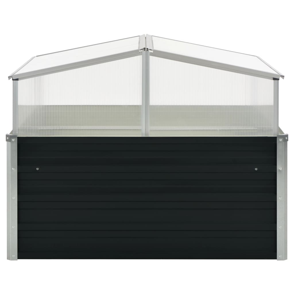 Gewächshaus 100X100X77 Cm Verzinkter Stahl