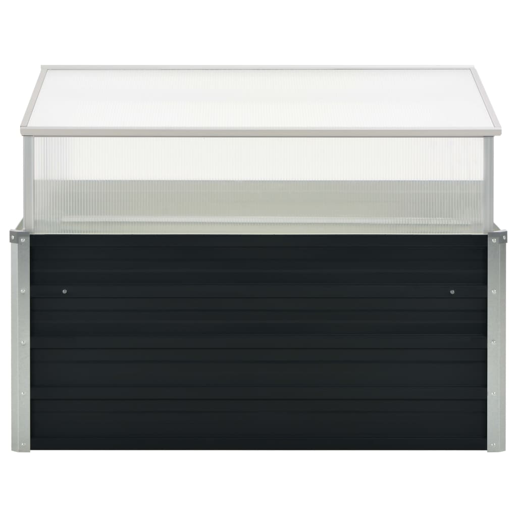 Gewächshaus 100X100X77 Cm Verzinkter Stahl