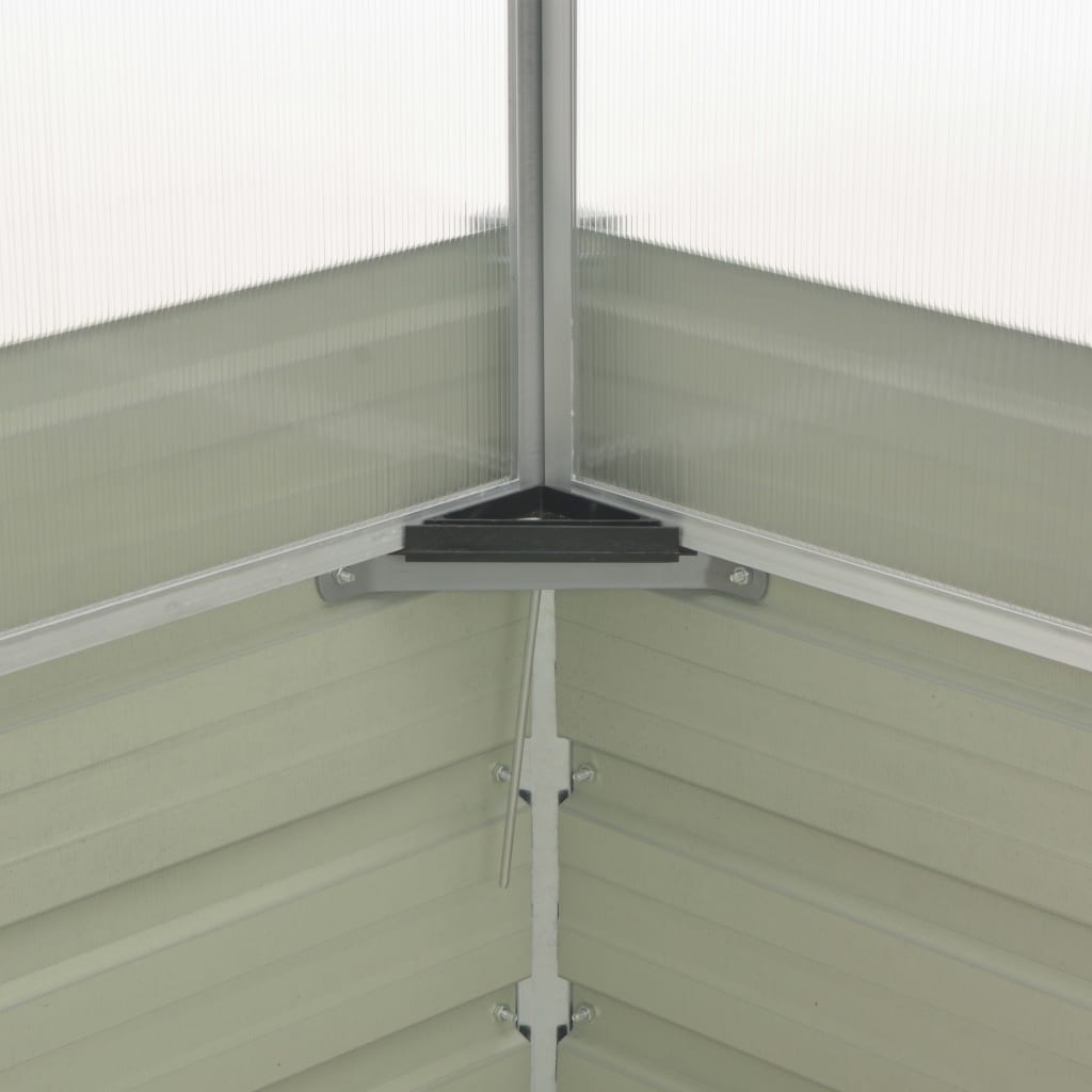Gewächshaus 100X100X77 Cm Verzinkter Stahl