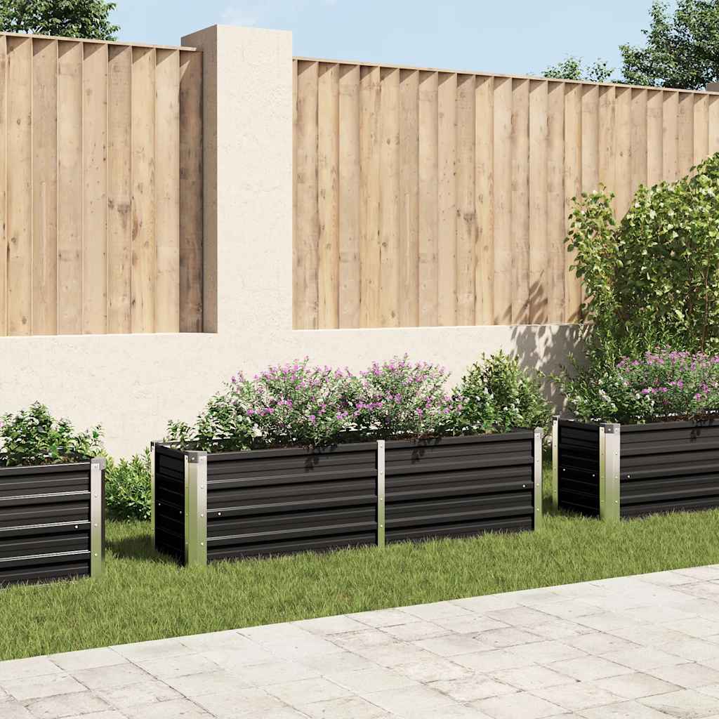 Garten-Hochbeet Verzinkter Stahl