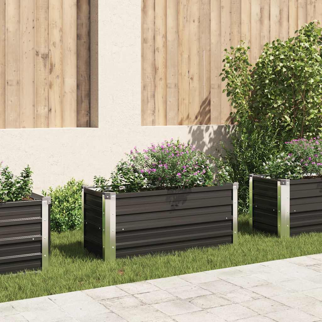 Garten-Hochbeet Verzinkter Stahl