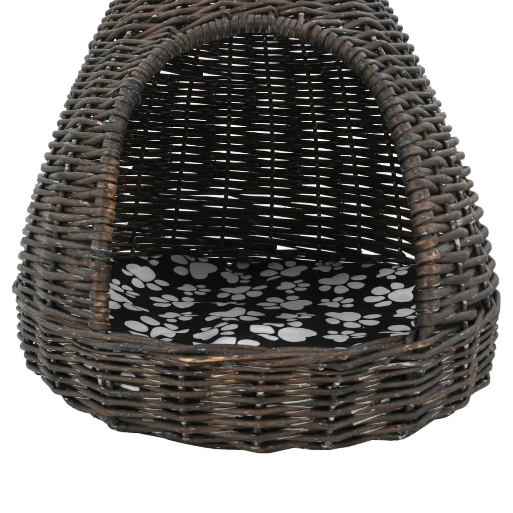 Katzenhaus Mit Kissen 40X60 Cm Naturweide Tipi