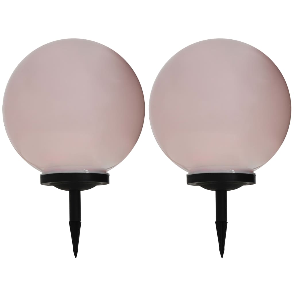 Outdoor Solarleuchten 3 Stück Led Kugelförmig Rgb
