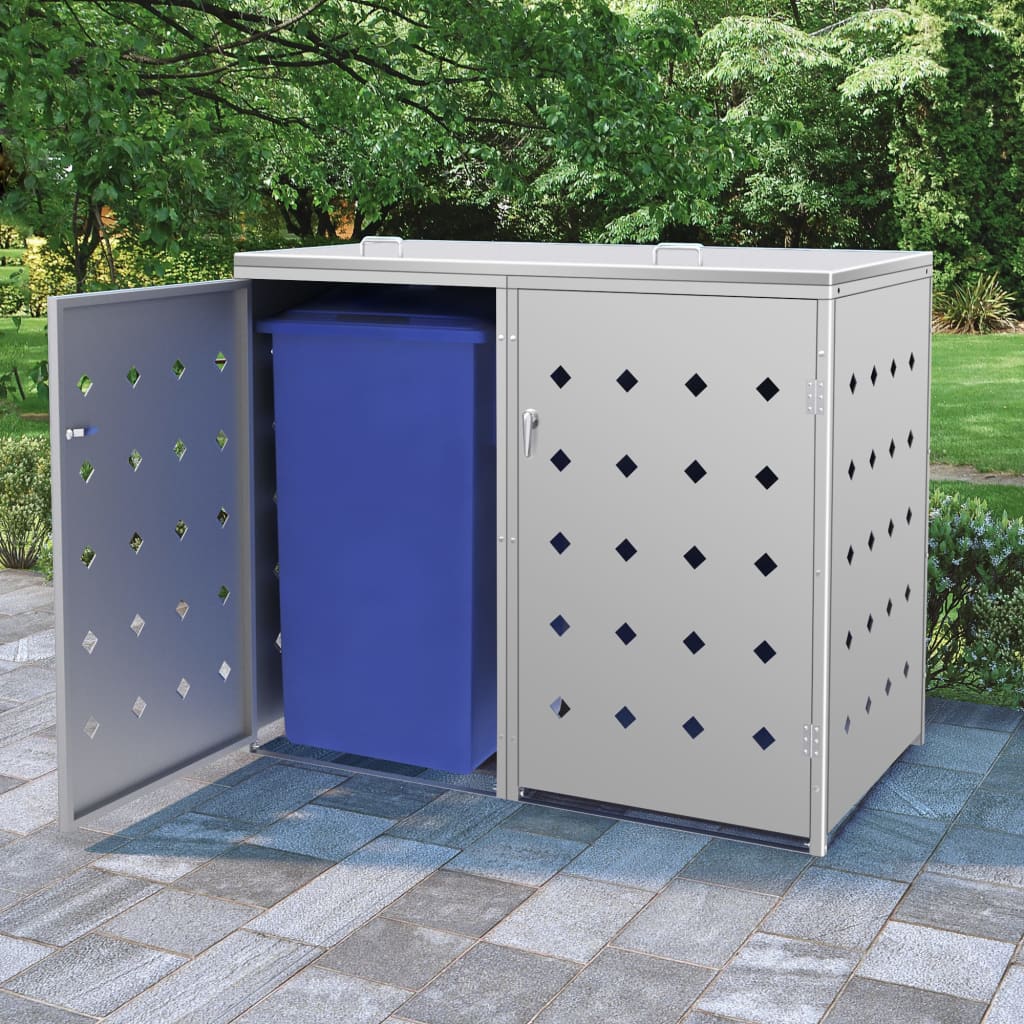 Mülltonnenbox Für 240 L Edelstahl