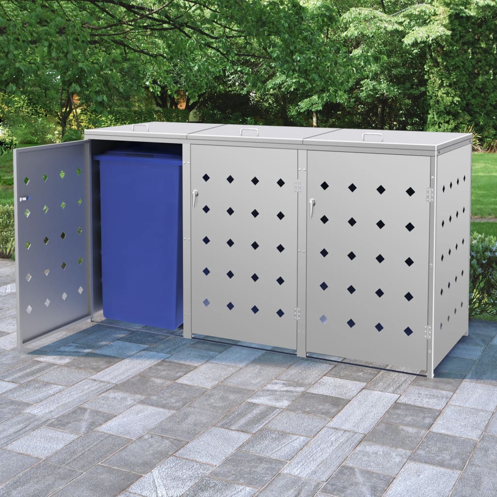 Mülltonnenbox Für 240 L Edelstahl