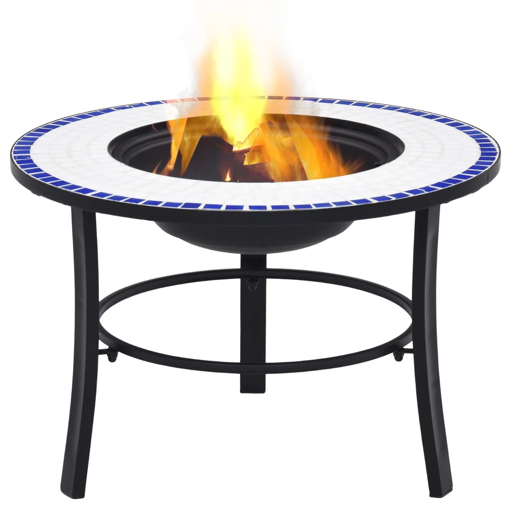 Feuerstelle Mosaik Keramik 68 Cm