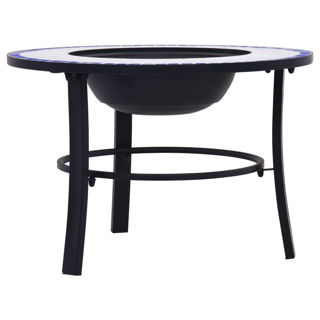 Feuerstelle Mosaik Keramik 68 Cm