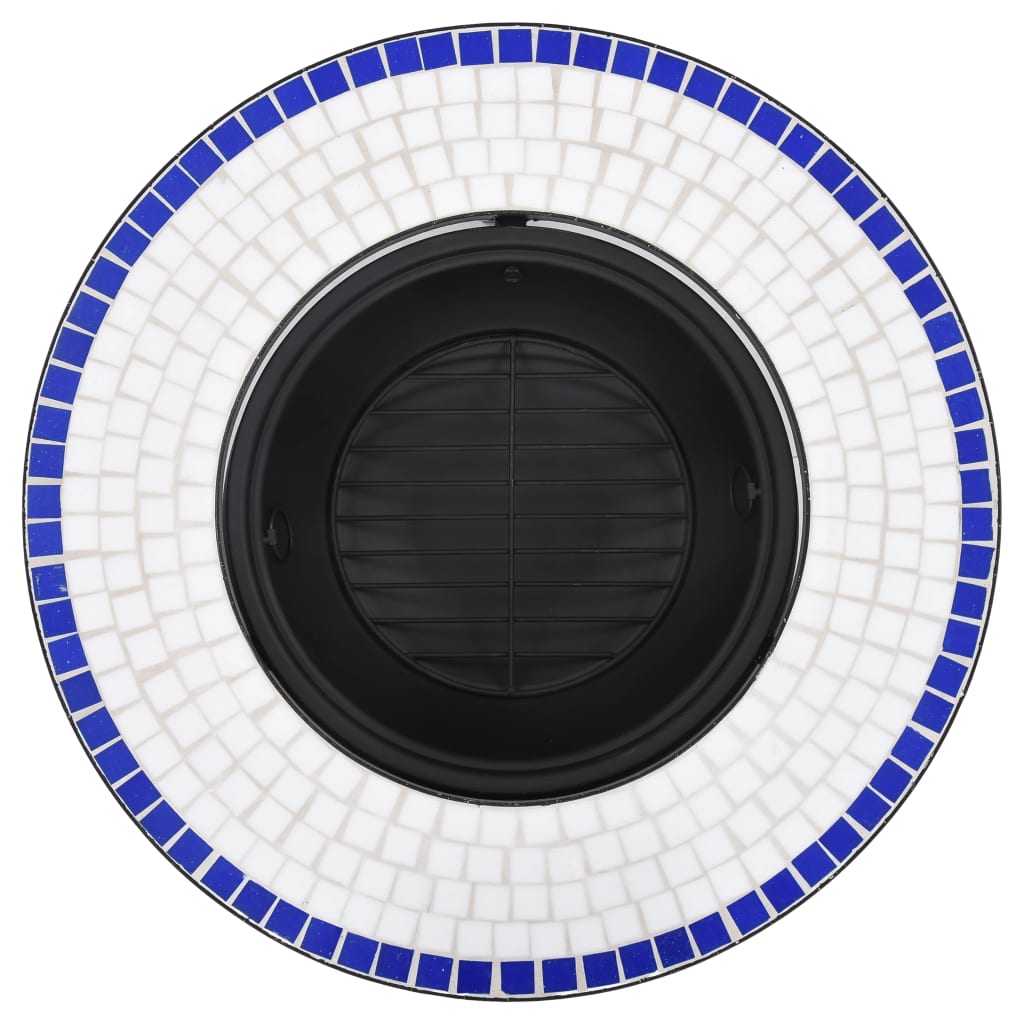Feuerstelle Mosaik Keramik 68 Cm
