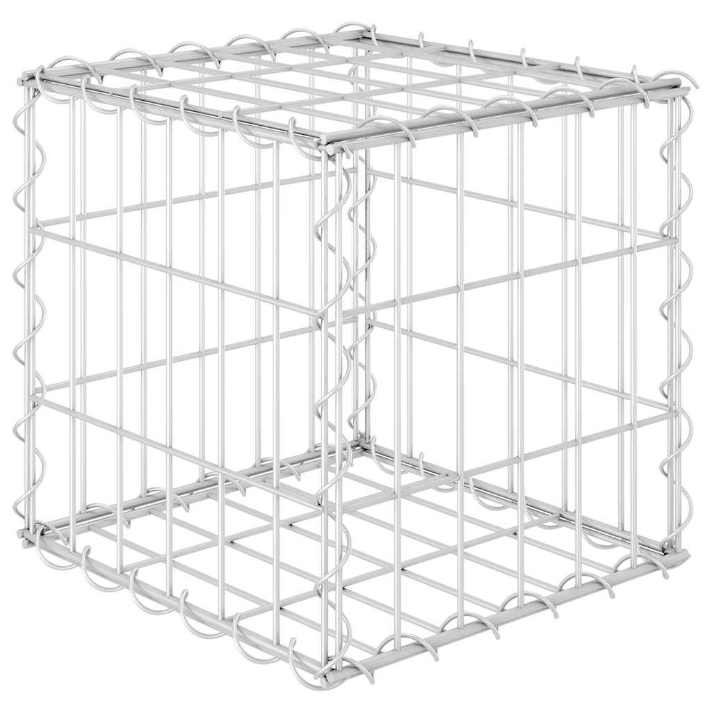 Würfel-Gabionen-Hochbeet Stahldraht