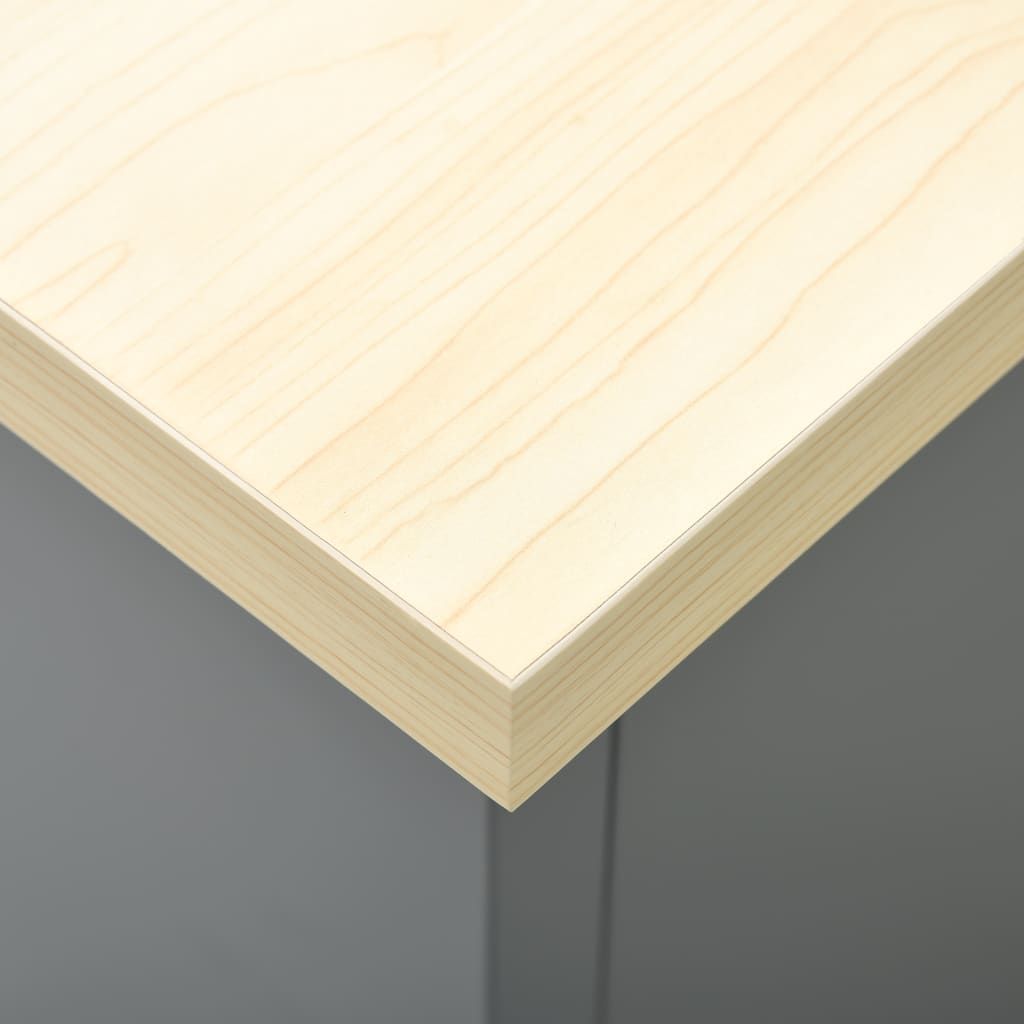 Arbeitstisch Schwarz 160 X 60 X 85 Cm Stahl