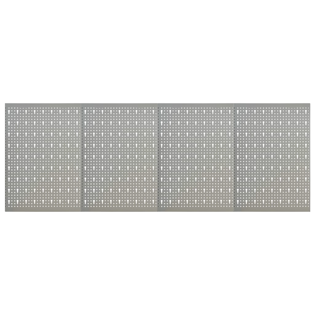 Werkzeugwand 4 Stk. 40×58 Cm Stahl