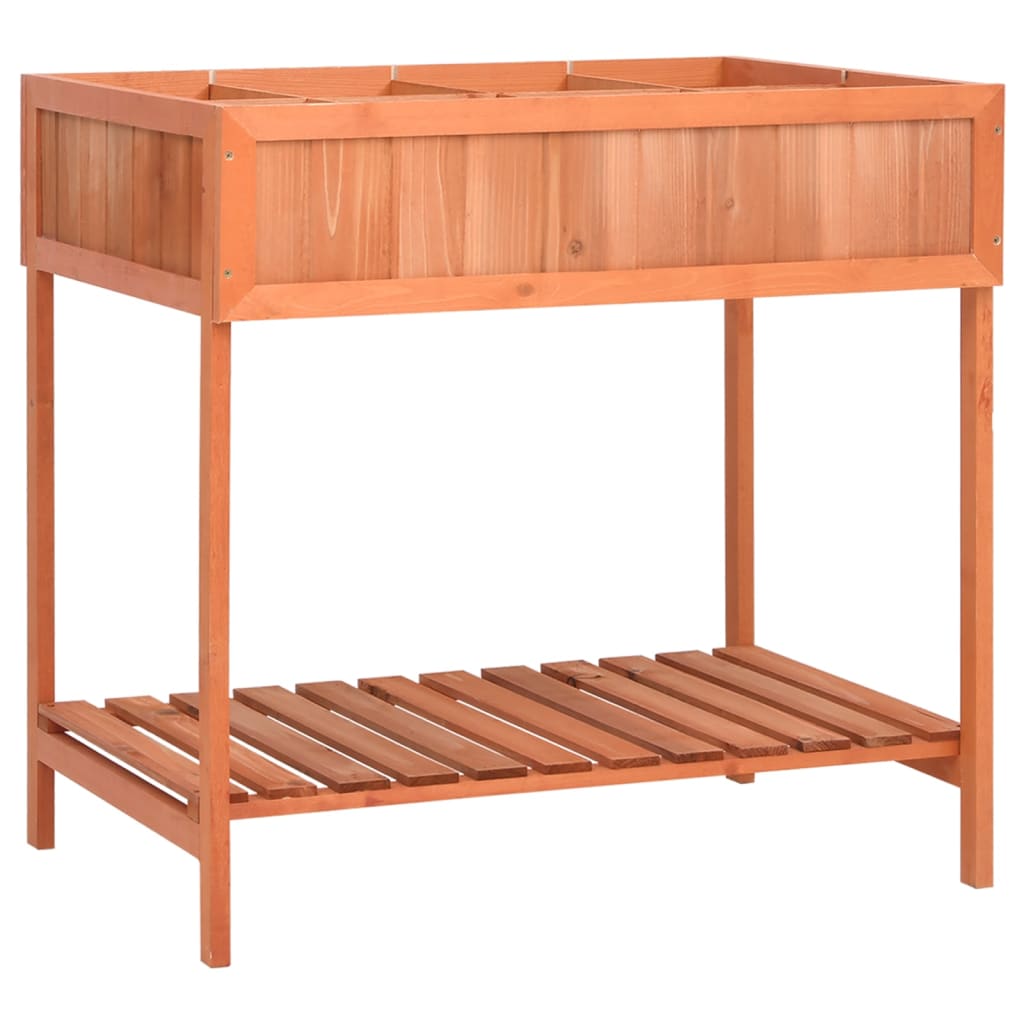 Pflanzgefäß Für Kräuter 80X60X80 Cm Massivholz Tanne