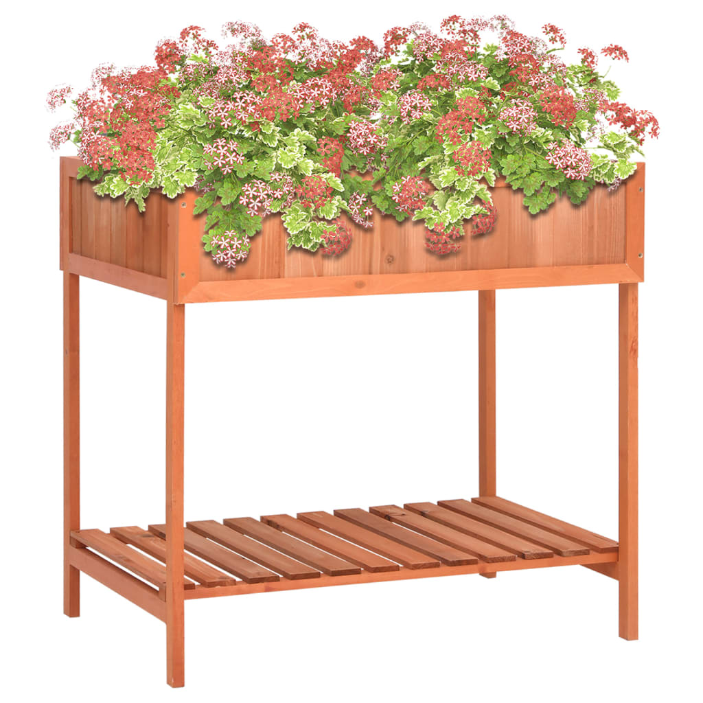 Pflanzgefäß Für Kräuter 80X60X80 Cm Massivholz Tanne