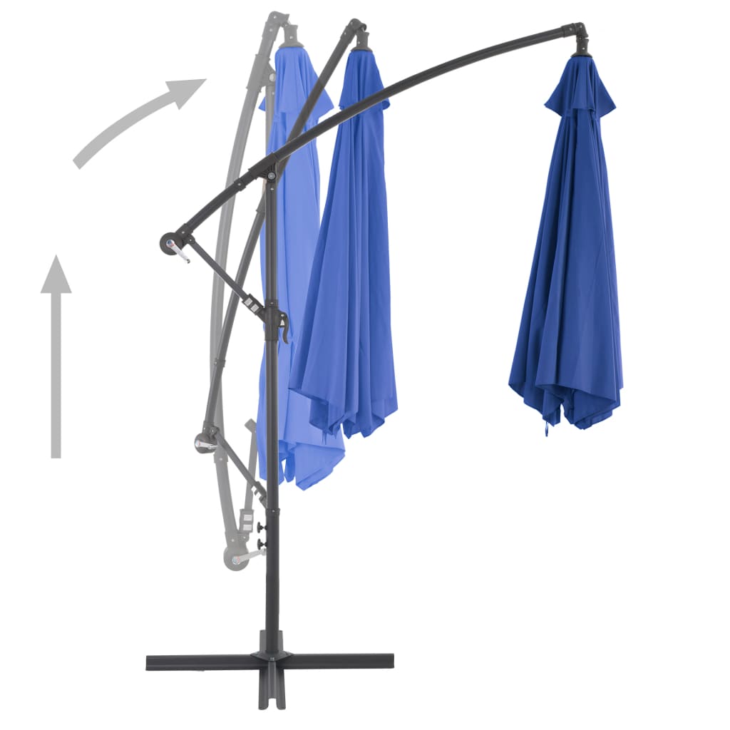 Ampelschirm Mit Aluminium-Mast 300 Cm