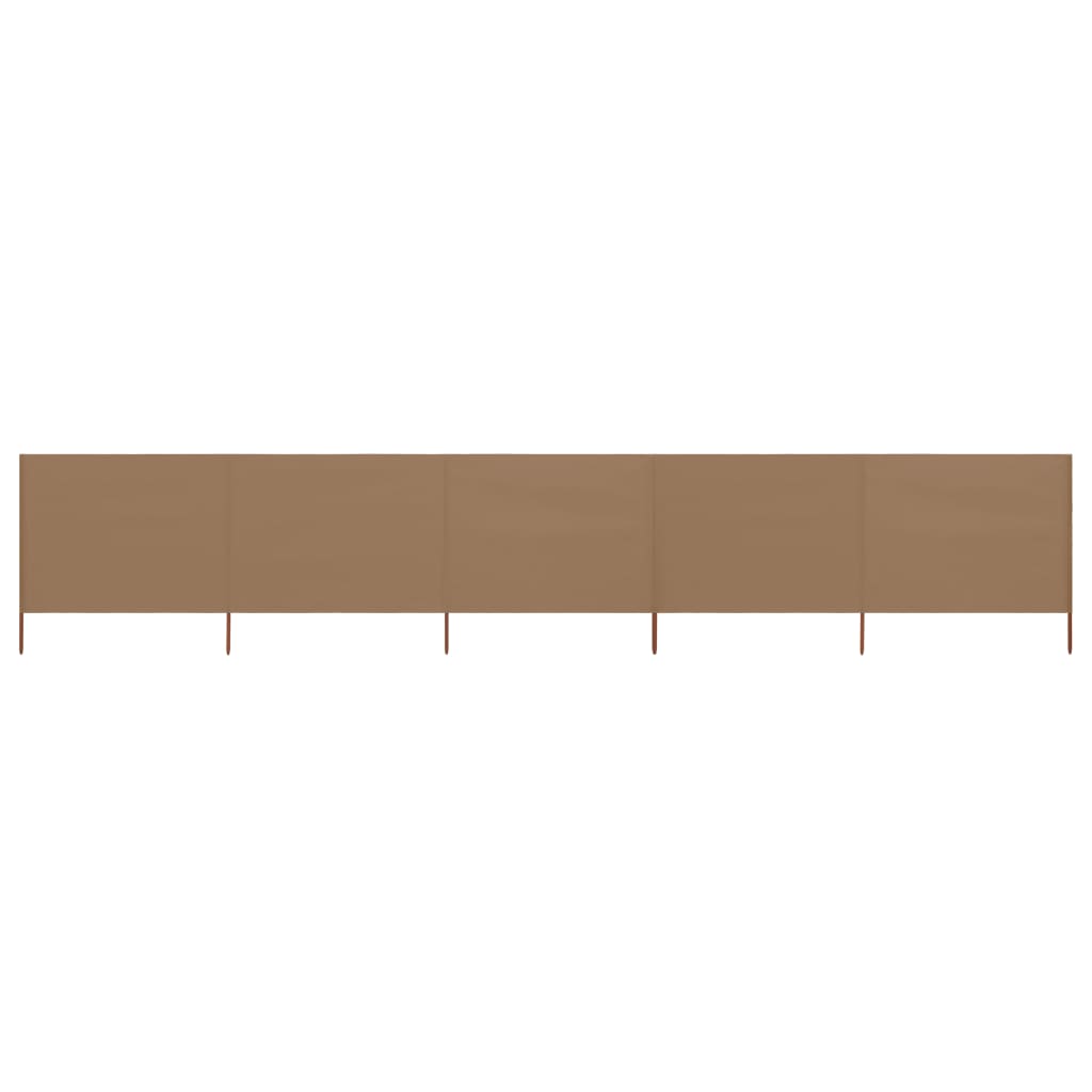 5-Teiliges Windschutzgewebe