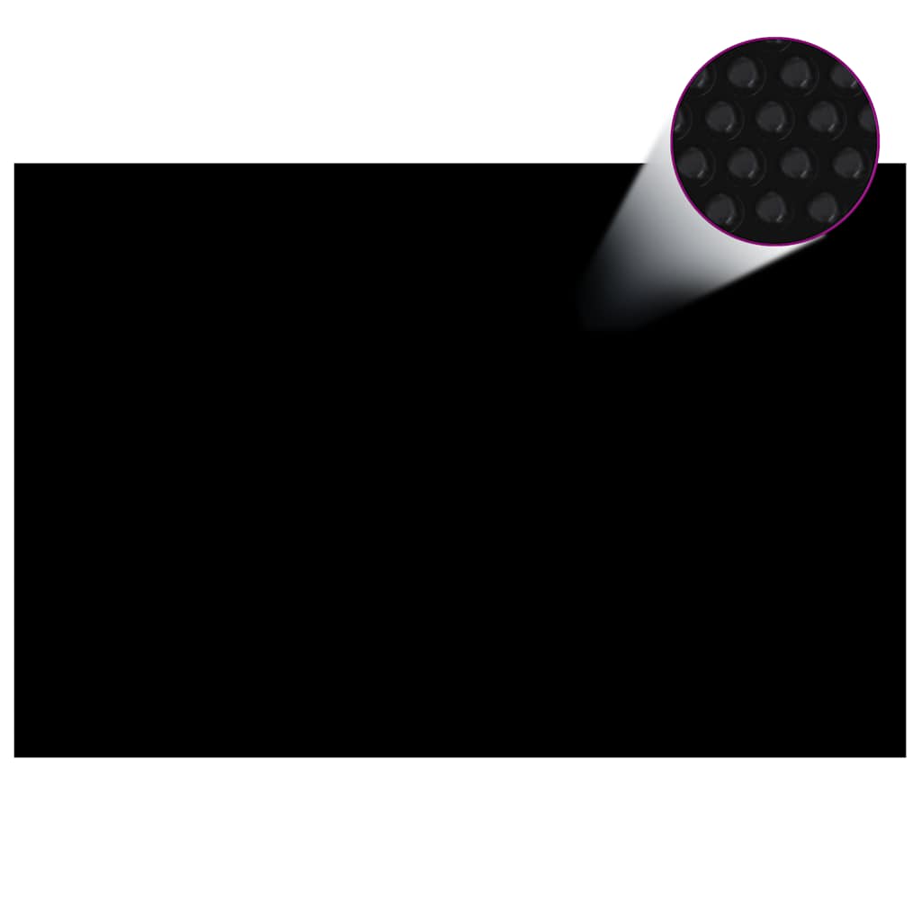 Poolabdeckung Pe Schwarz