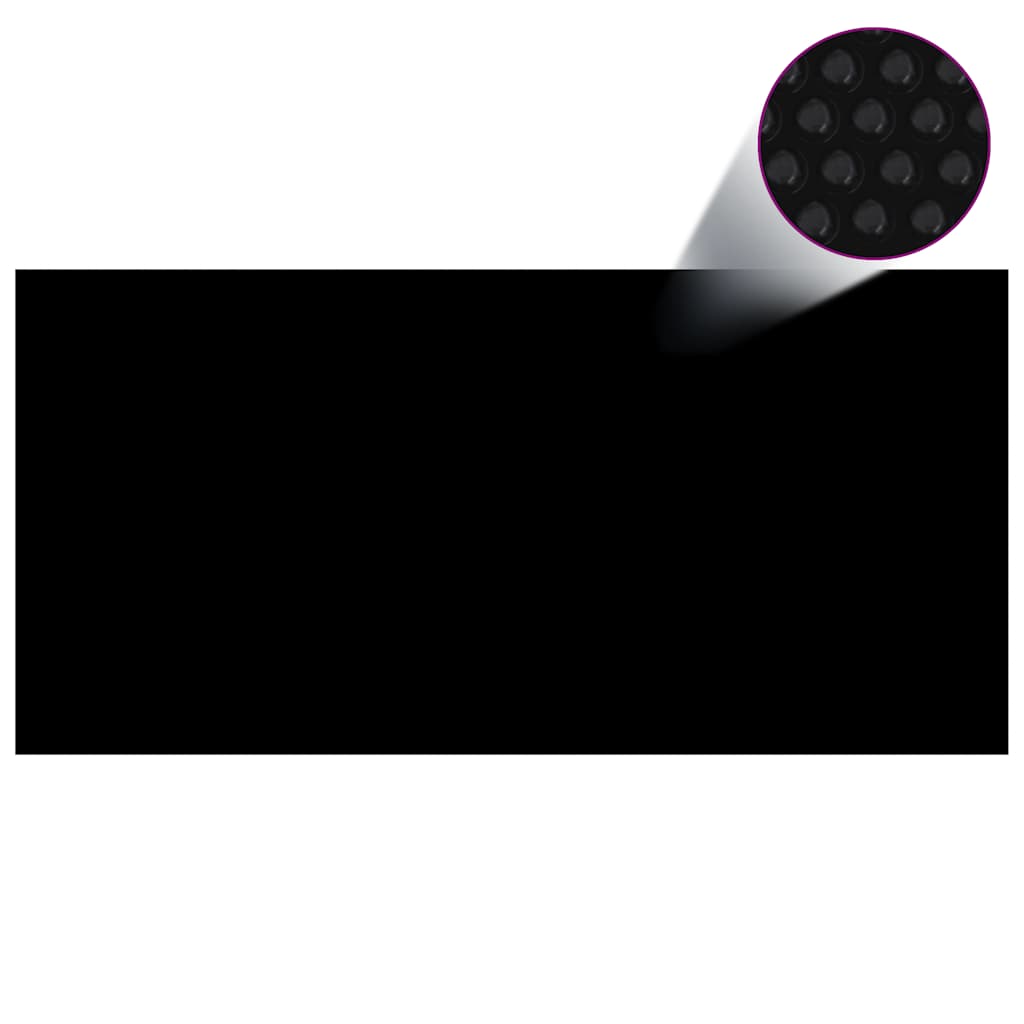 Poolabdeckung Pe Schwarz