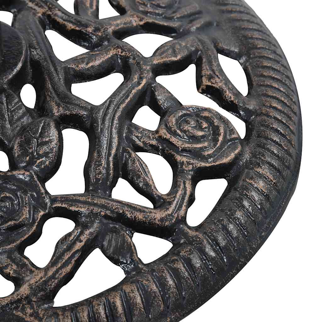 Sonnenschirmständer Bronze 12 Kg 48 Cm Gusseisen