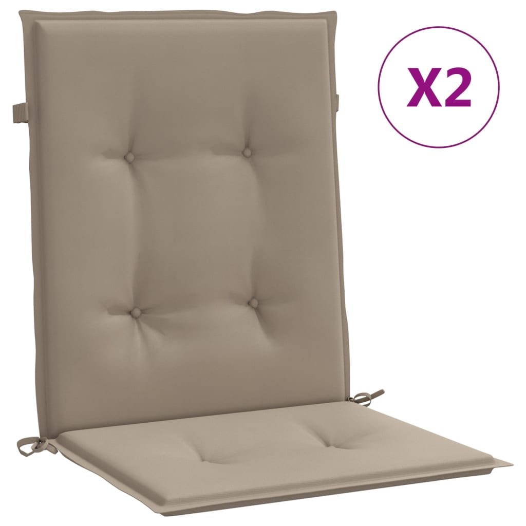 Gartenstuhlauflagen Für Niedriglehner 2 Stk.