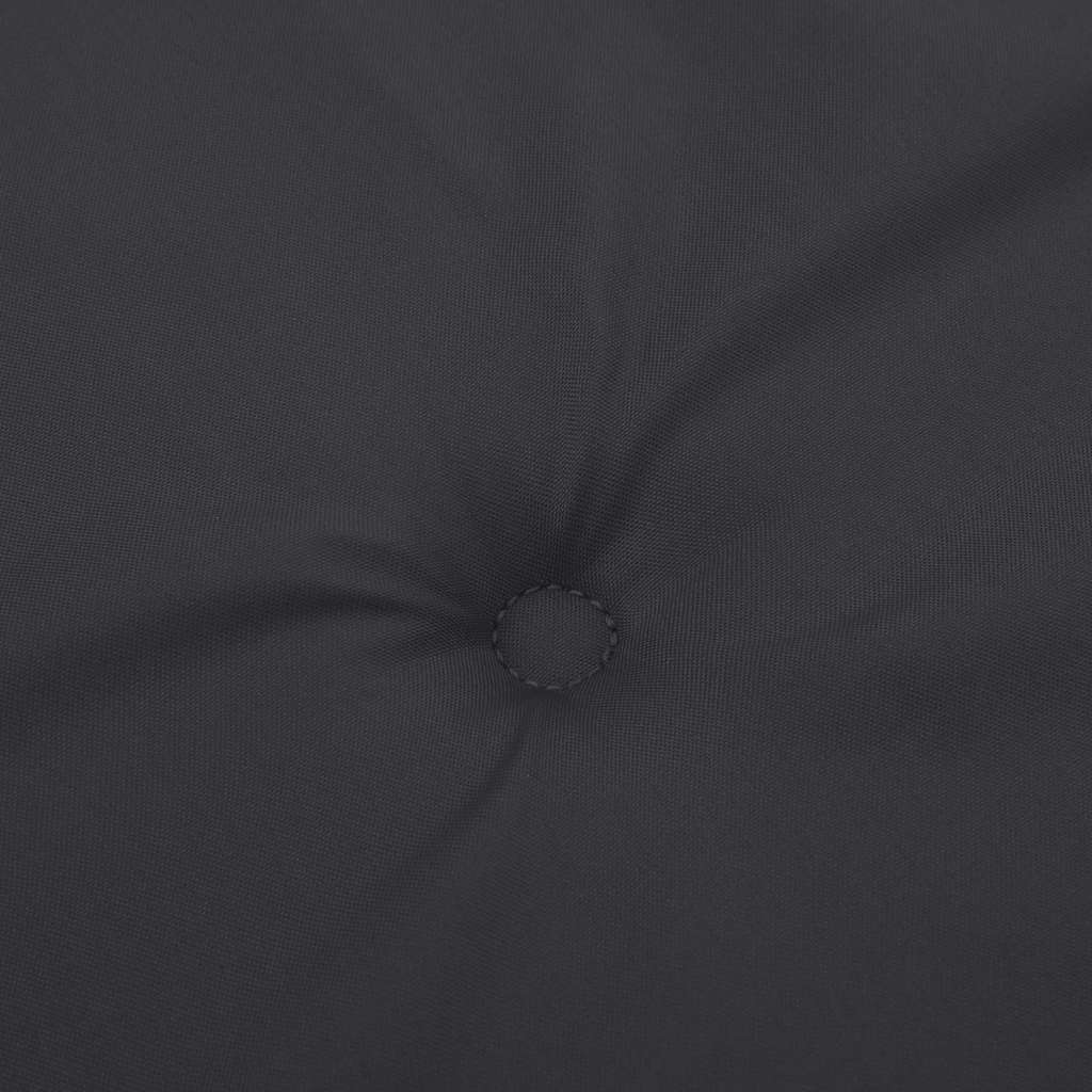 Gartenstuhl-Kissen 4 Stk. 40X40X3 Cm Oxford-Gewebe Schwarz