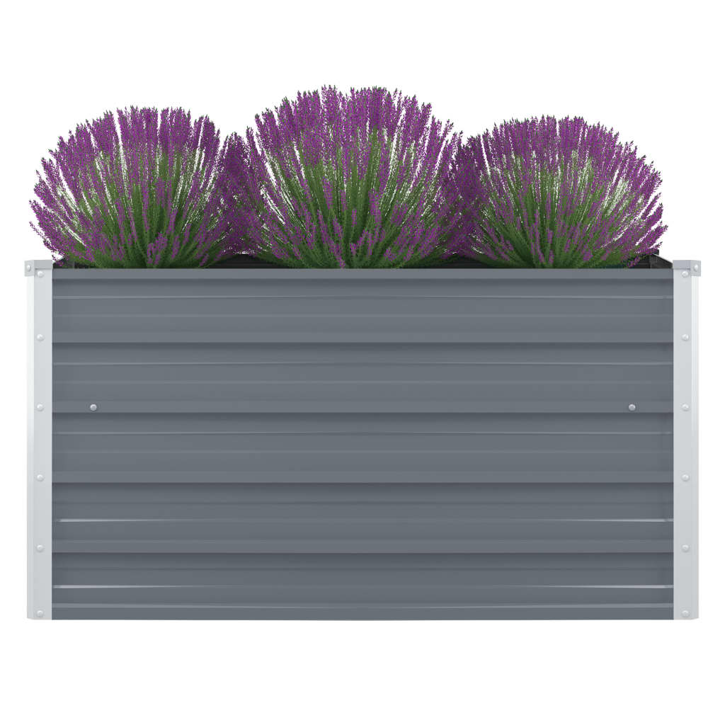 Hochbeet 100×100×45 Cm Verzinkter Stahl