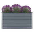 Hochbeet 100×100×45 Cm Verzinkter Stahl
