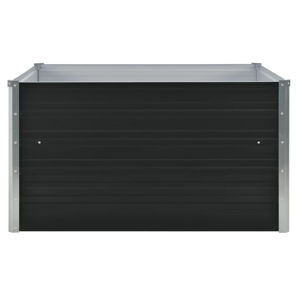 Hochbeet 100×100×45 Cm Verzinkter Stahl