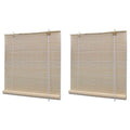 Bambusrollos Natur 2 Stk. 120X160 Cm