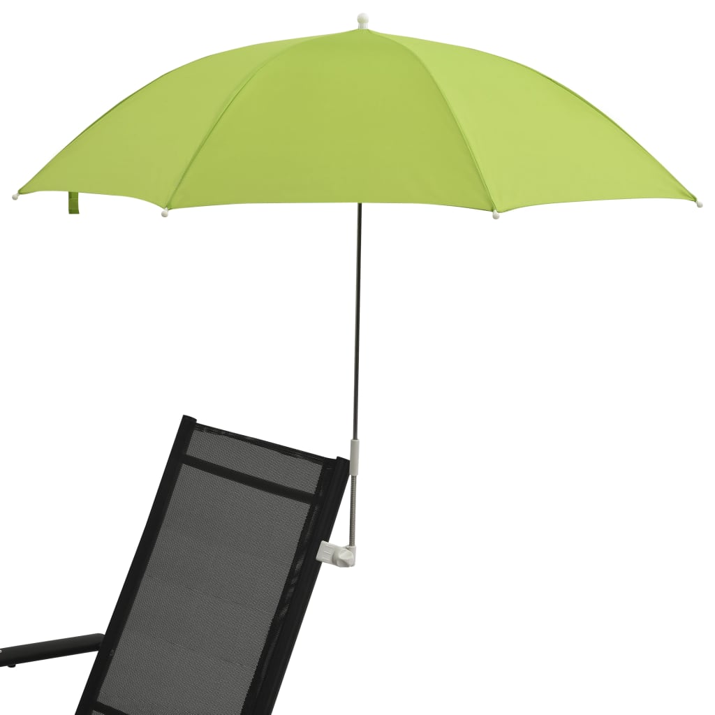 Sonnenschirme Für Campingstühle 2 Stk. Grün 105 Cm