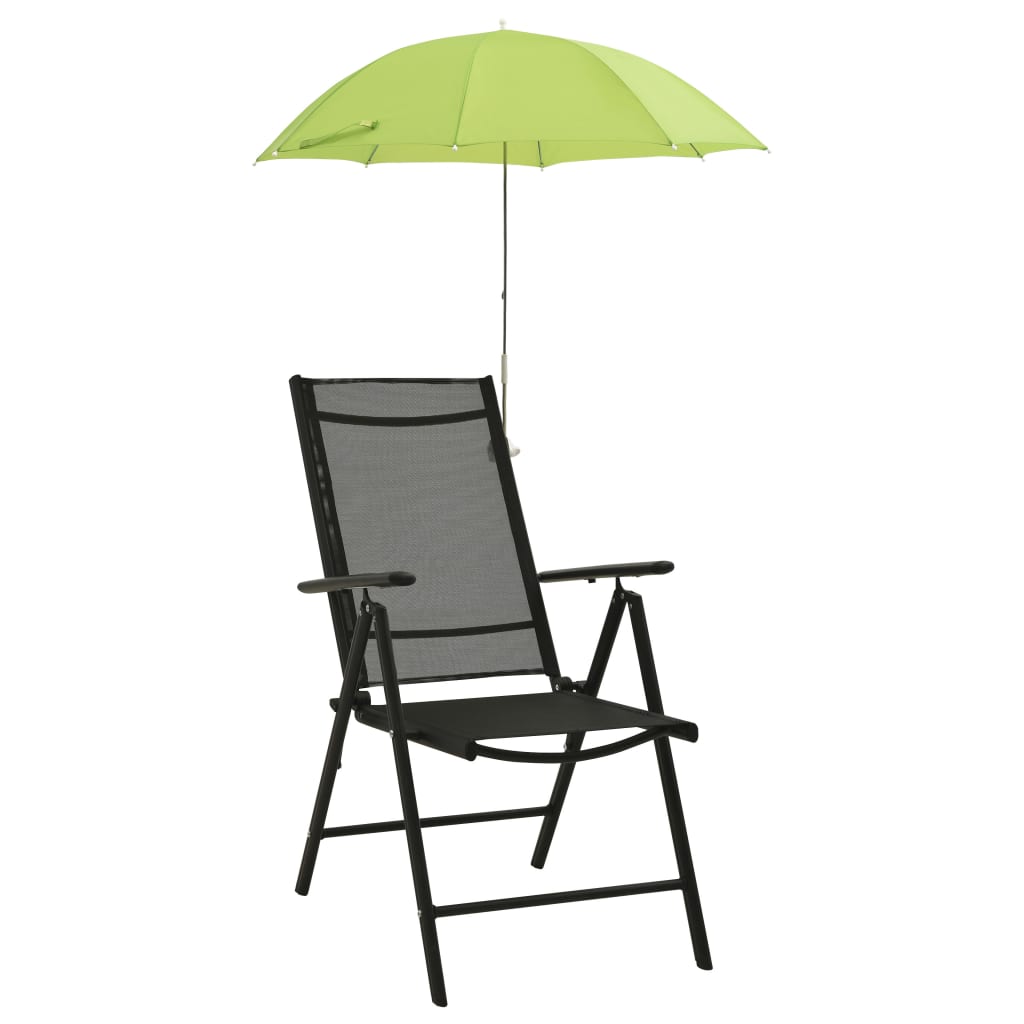 Sonnenschirme Für Campingstühle 2 Stk. Grün 105 Cm