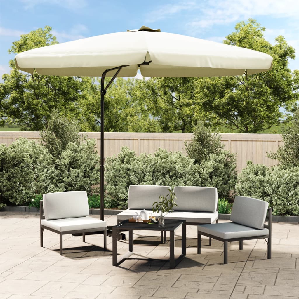 Sonnenschirm Mit Stahlmast 300 Cm