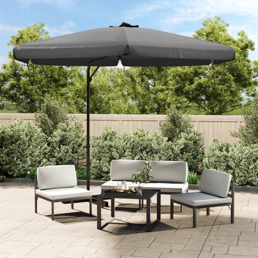 Sonnenschirm Mit Stahlmast 300 Cm