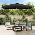 Sonnenschirm Mit Stahlmast 300 Cm