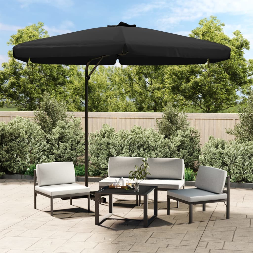 Sonnenschirm Mit Stahlmast 300 Cm