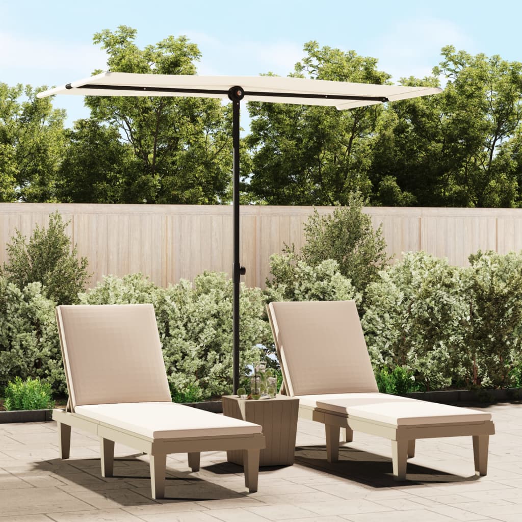 Sonnenschirm Mit Aluminium-Mast 2X1,5 M