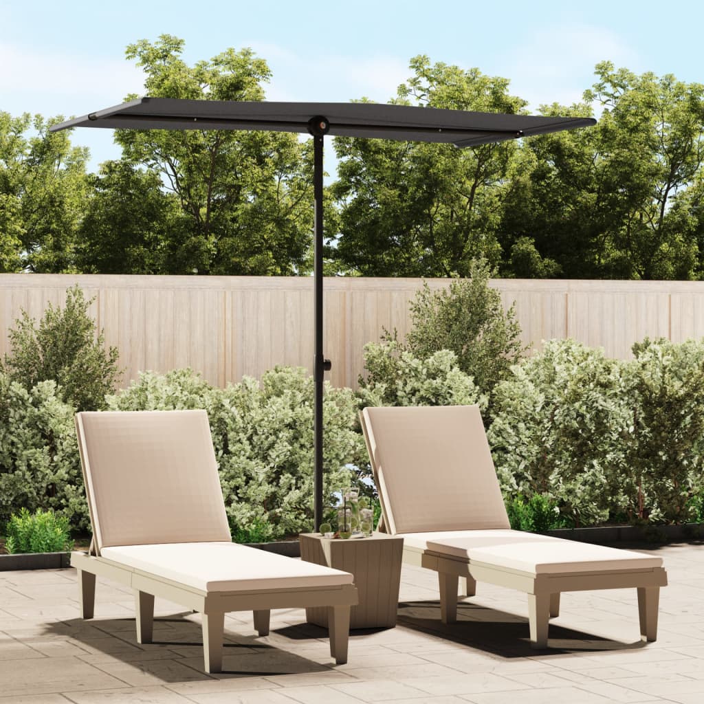 Sonnenschirm Mit Aluminium-Mast 2X1,5 M