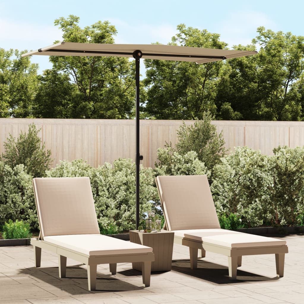 Sonnenschirm Mit Aluminium-Mast 2X1,5 M