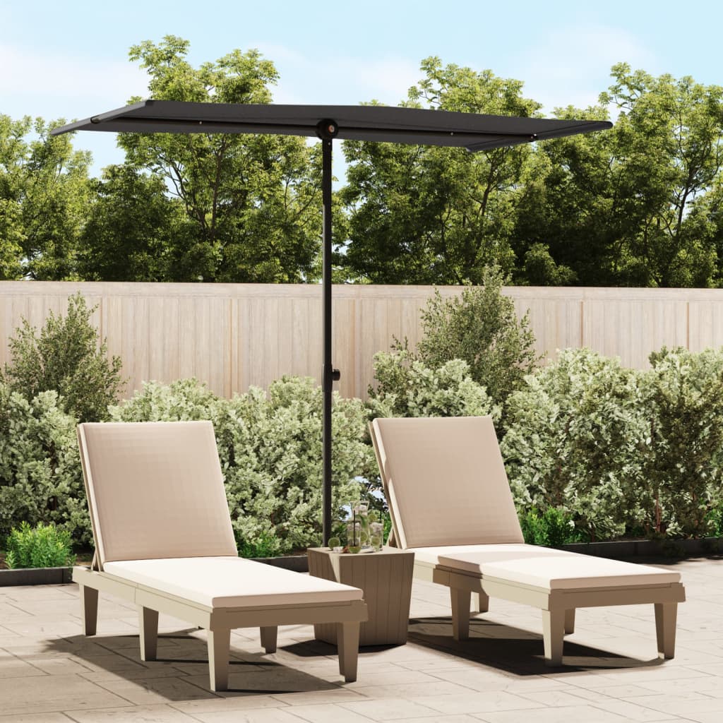 Sonnenschirm Mit Aluminium-Mast 2X1,5 M