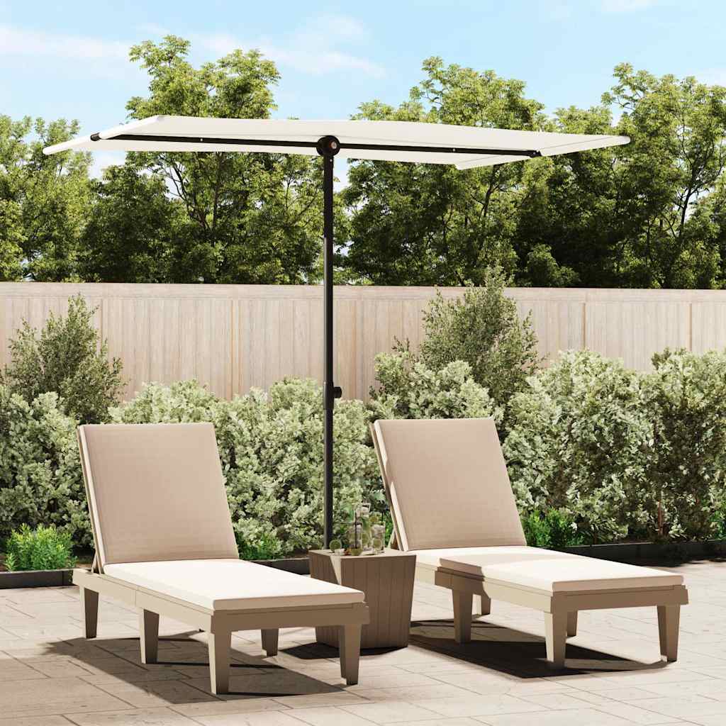 Sonnenschirm Mit Aluminium-Mast 2X1,5 M