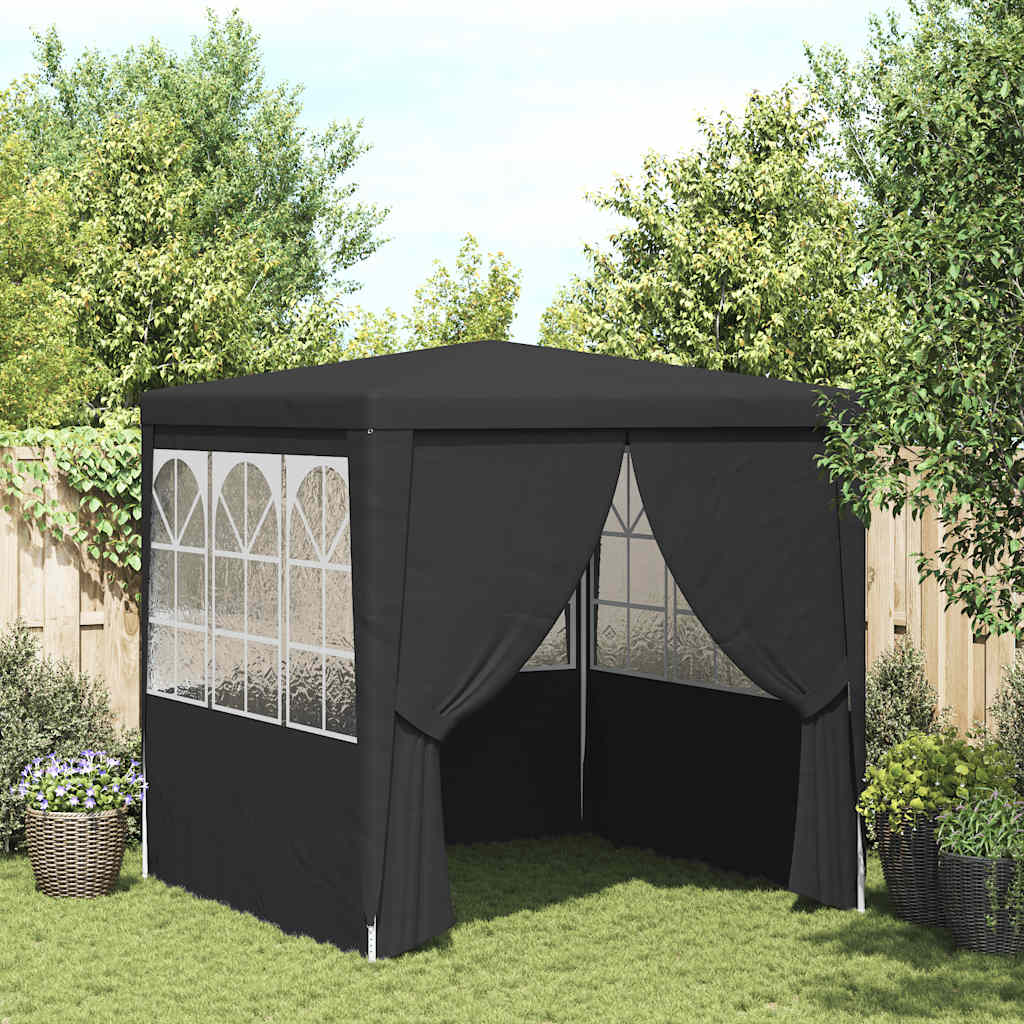 Profi-Partyzelt Mit Seitenwänden 4×4 M 90 G/M²