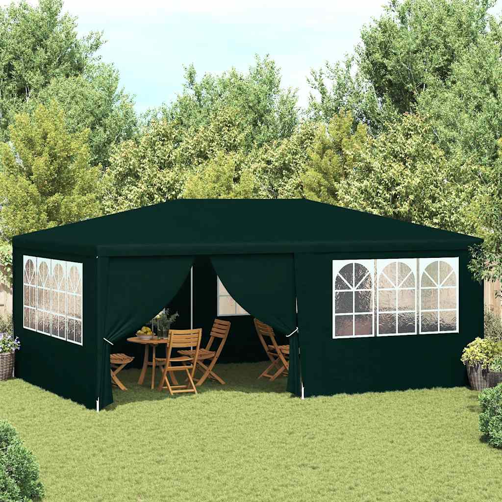 Profi-Partyzelt Mit Seitenwänden 4×4 M 90 G/M²