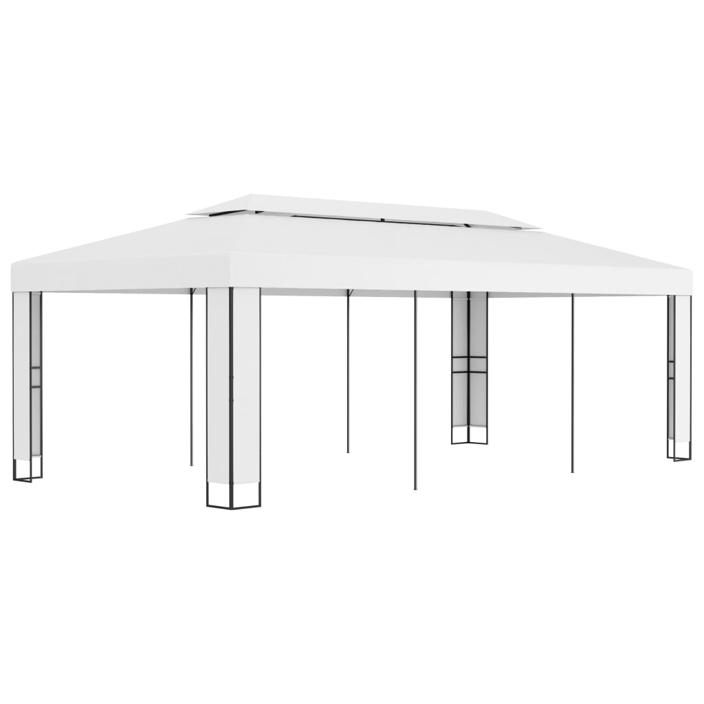 Pavillon Mit Doppeldach 3X3X2,7 M 180 G/M²