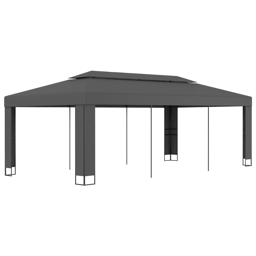 Pavillon Mit Doppeldach 3X3X2,7 M 180 G/M²