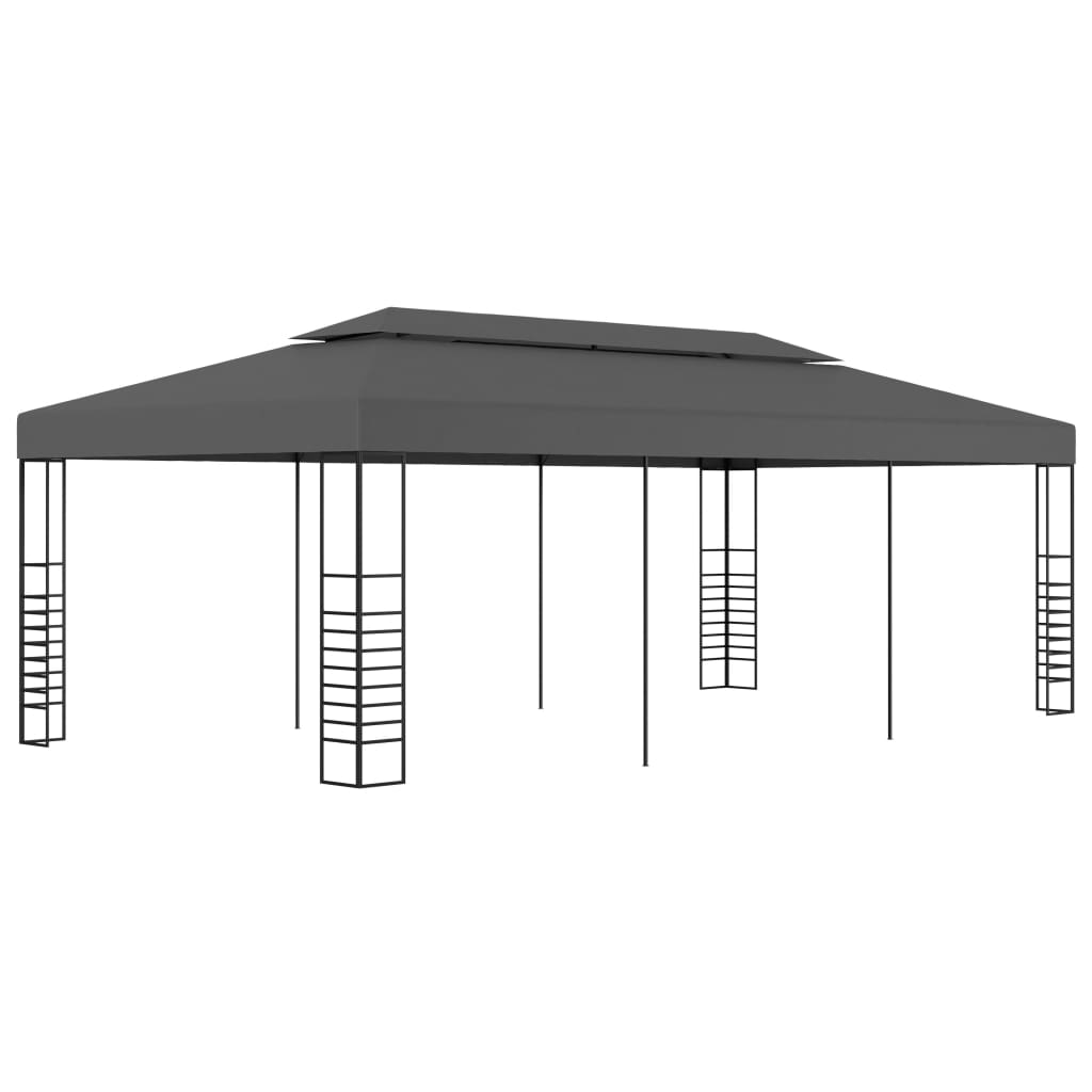 Gartenpavillon 6X3X2,7 M 180 G/M²