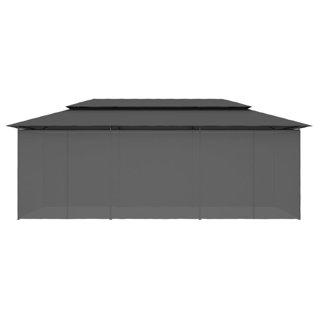 Pavillon Mit Vorhängen 600X298X270 Cm