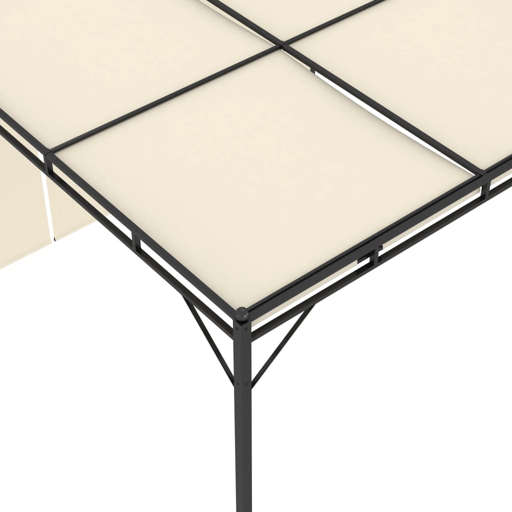 Gartenpavillon Mit Seitenvorhang 3X3X2,25 M