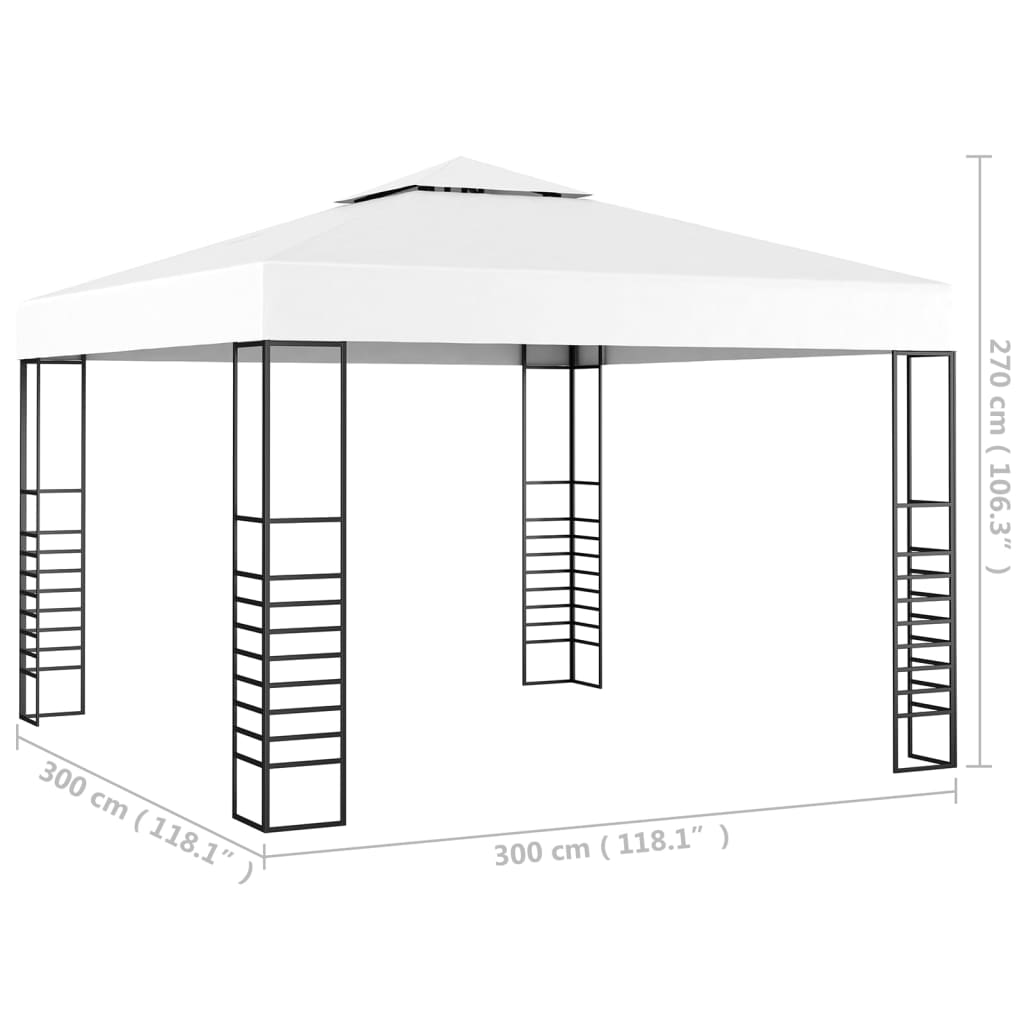Gartenpavillon 3×3 M