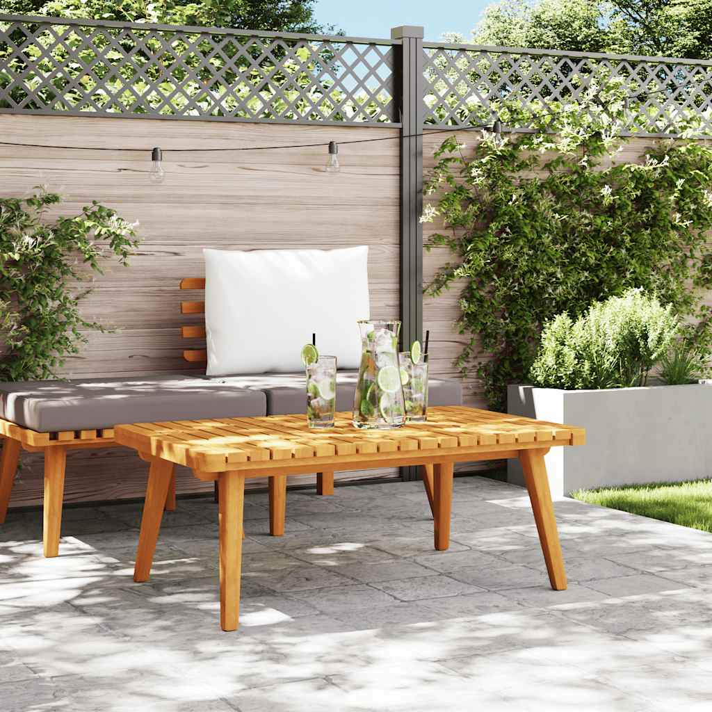 3-Tlg. Garten-Lounge-Set Mit Kissen Massivholz Akazie