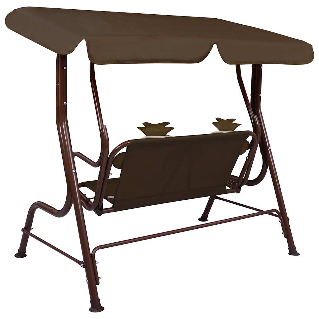 Kinder-Hollywoodschaukel 115×75×110 Cm Stoff